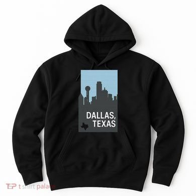 Dallas Texas Simple Hoodie
