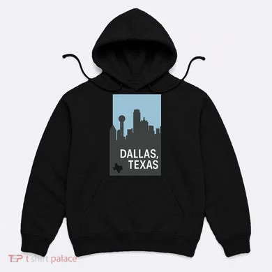 Dallas Texas Simple Hoodie