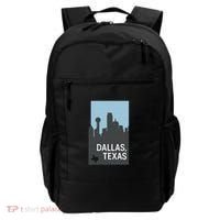 Dallas Texas Simple Backpack thumb 0