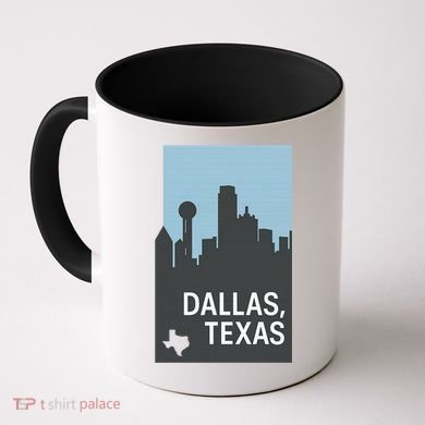 Dallas Texas Simple Coffee Mug