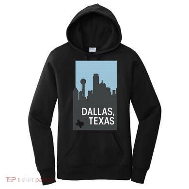 Dallas Texas Simple Women's Hoodie
