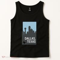 Dallas Texas Simple Tank Top thumb 2
