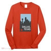 Dallas Texas Simple Long Sleeve Shirt thumb 0