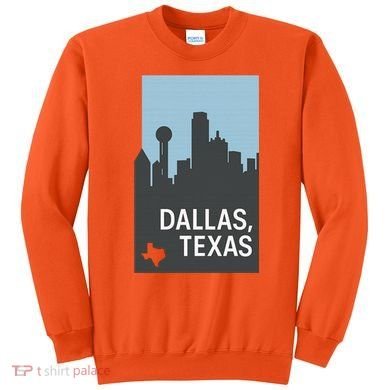 Dallas Texas Simple Sweatshirt