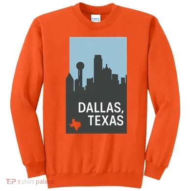 Dallas Texas Simple Sweatshirt