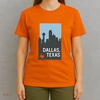 Dallas Texas Simple T-Shirt thumb 4