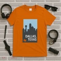 Dallas Texas Simple T-Shirt thumb 5
