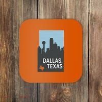 Dallas Texas Simple Coaster thumb 0
