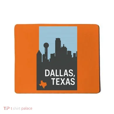 Dallas Texas Simple Mousepad