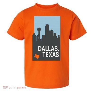 Dallas Texas Simple Toddler T-Shirt