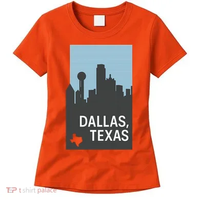 Dallas Texas Simple Women's T-Shirt