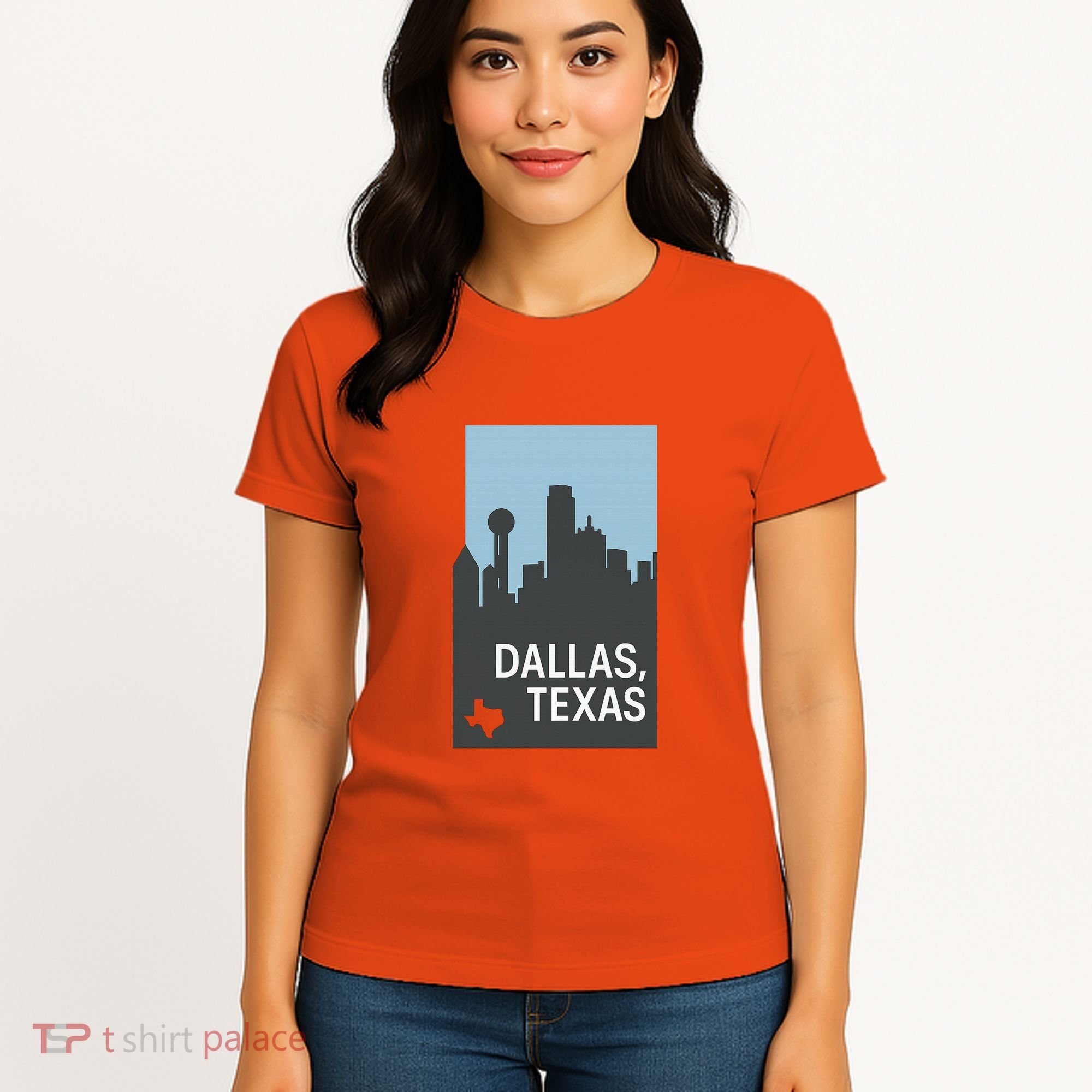 Dallas Texas Simple Women's T-Shirt