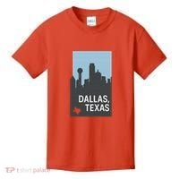 Dallas Texas Simple Kids T-Shirt thumb 0