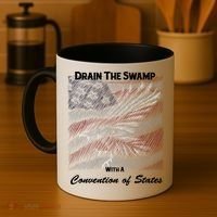 Drain The Swamp With A Convention Of States Coffee Mug thumb 4