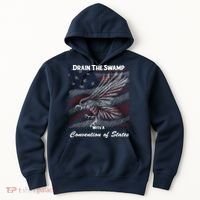 Drain The Swamp With A Convention Of States Hoodie thumb 0