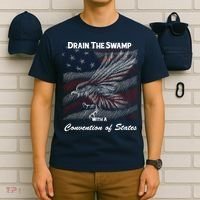 Drain The Swamp With A Convention Of States T-Shirt thumb 6
