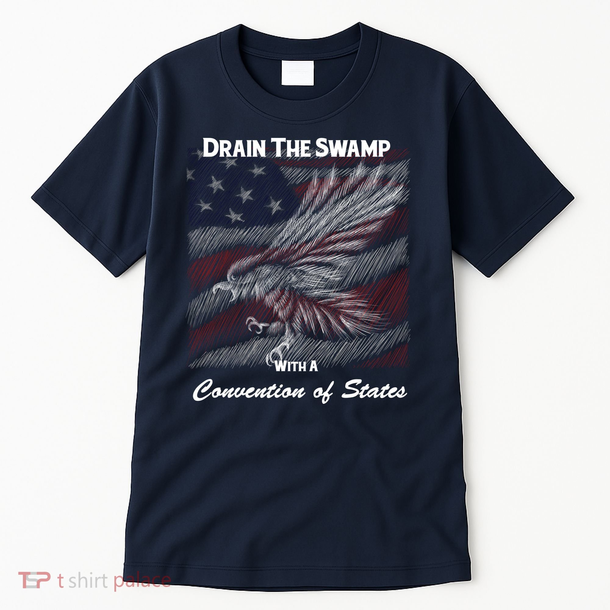 Drain The Swamp With A Convention Of States Tall T-Shirt