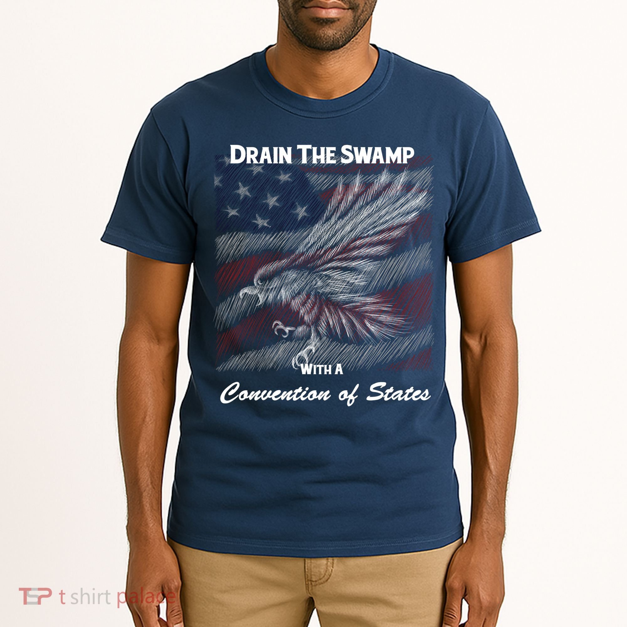 Drain The Swamp With A Convention Of States Tall T-Shirt