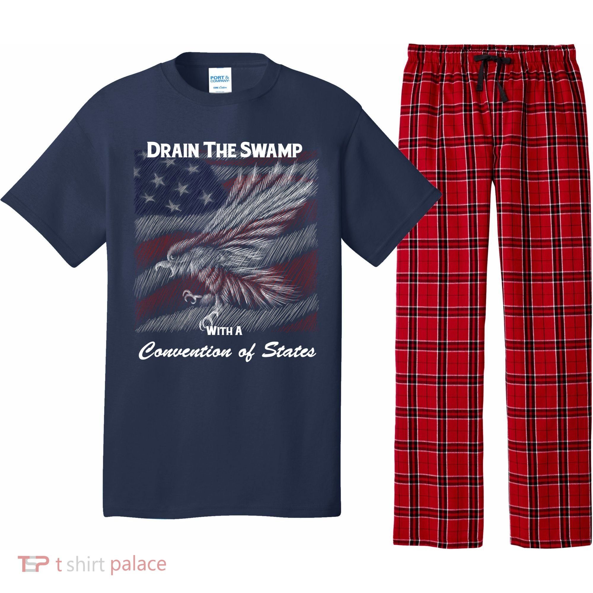 Drain The Swamp With A Convention Of States Pajama Set