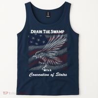 Drain The Swamp With A Convention Of States Tank Top thumb 2
