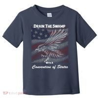 Drain The Swamp With A Convention Of States Toddler T-Shirt thumb 0