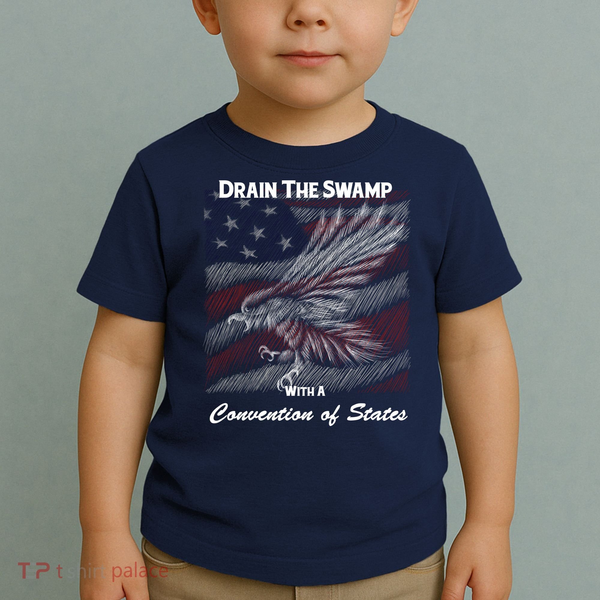 Drain The Swamp With A Convention Of States Toddler T-Shirt