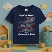Drain The Swamp With A Convention Of States Toddler T-Shirt thumb 3