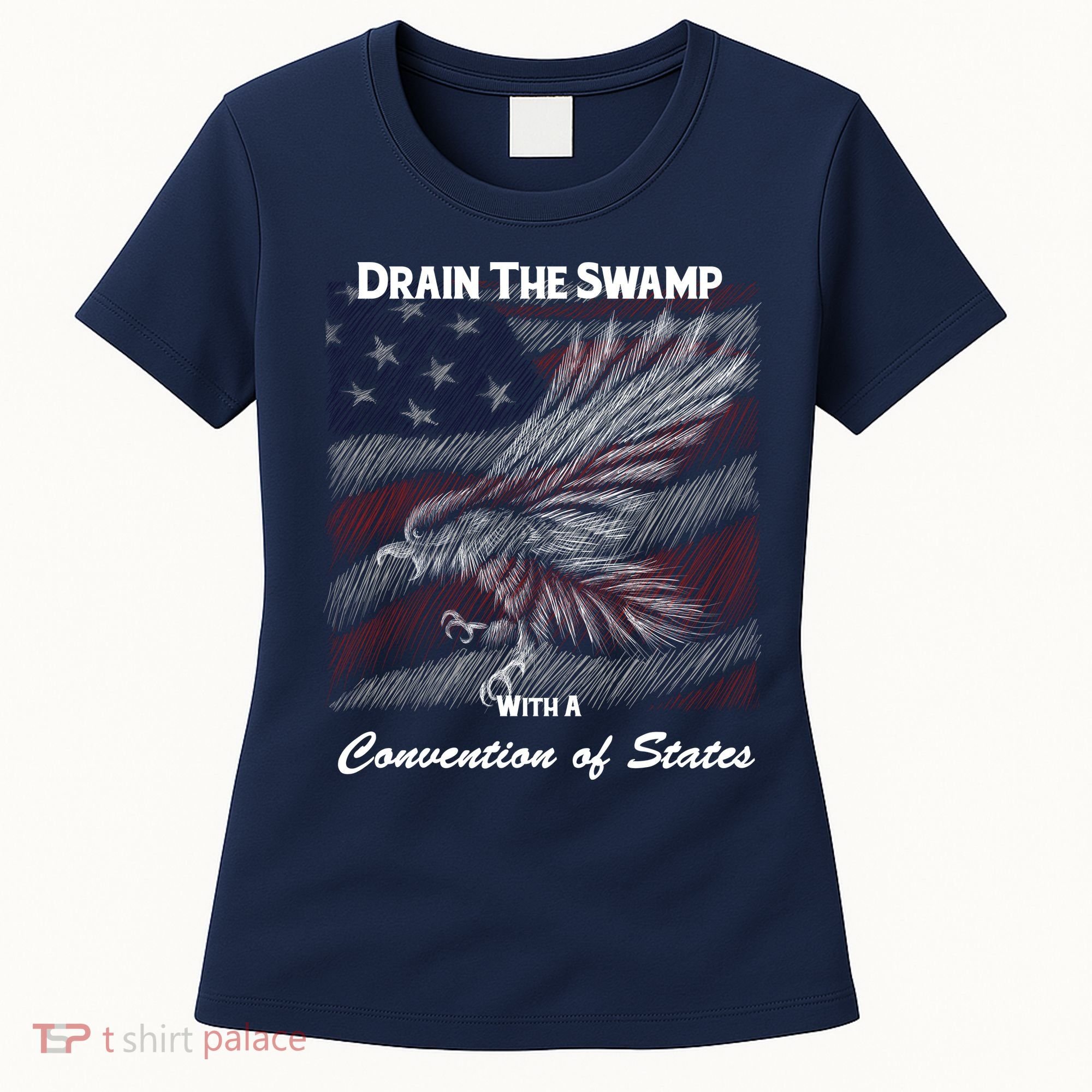 Drain The Swamp With A Convention Of States Women's T-Shirt