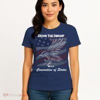 Drain The Swamp With A Convention Of States Women's T-Shirt thumb 4