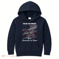 Drain The Swamp With A Convention Of States Kids Hoodie thumb 0