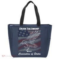 Drain The Swamp With A Convention Of States Tote Bag thumb 0