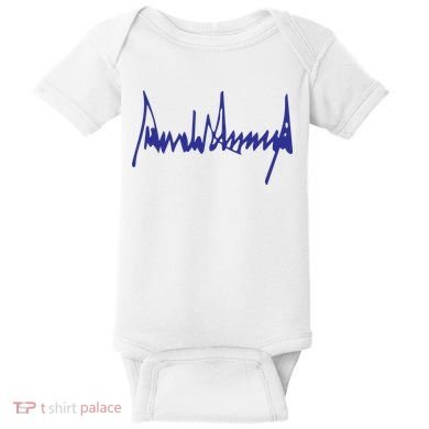 Donald Trump Signature Baby Bodysuit