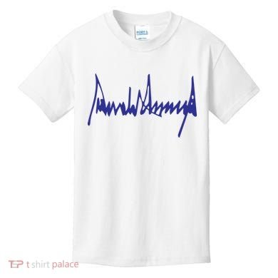 Donald Trump Signature Kids T-Shirt