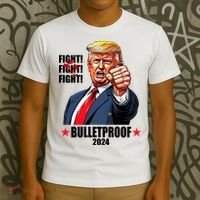 Donald Trump Shot Bulletproof Fight 2024 Election T-Shirt thumb 3