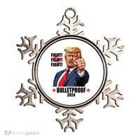 Donald Trump Shot Bulletproof Fight 2024 Election Ornament thumb 0