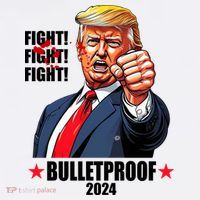 Donald Trump Shot Bulletproof Fight 2024 Election Visor thumb 3
