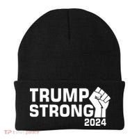 Donald Trump Strong 2024 Beanie thumb 0