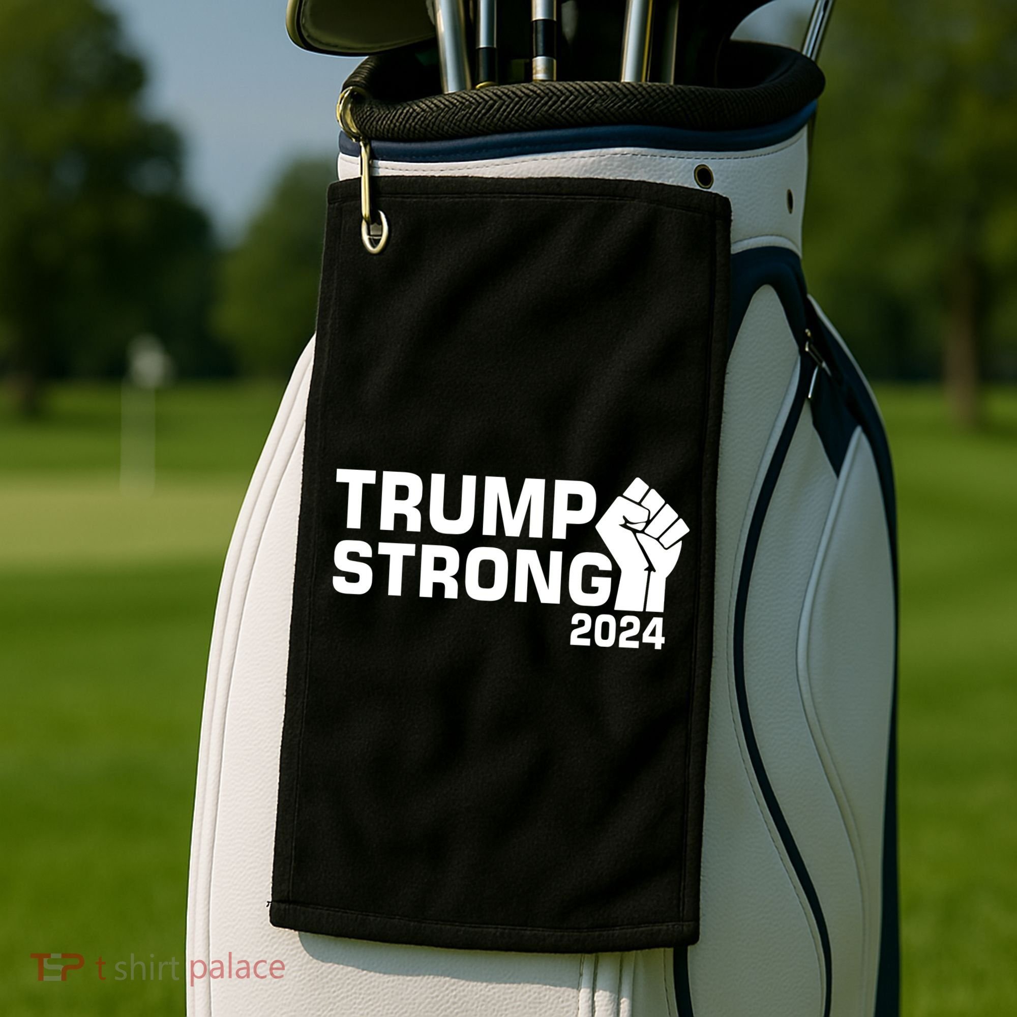 Donald Trump Strong 2024 Golf Towel