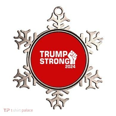 Donald Trump Strong 2024 Ornament