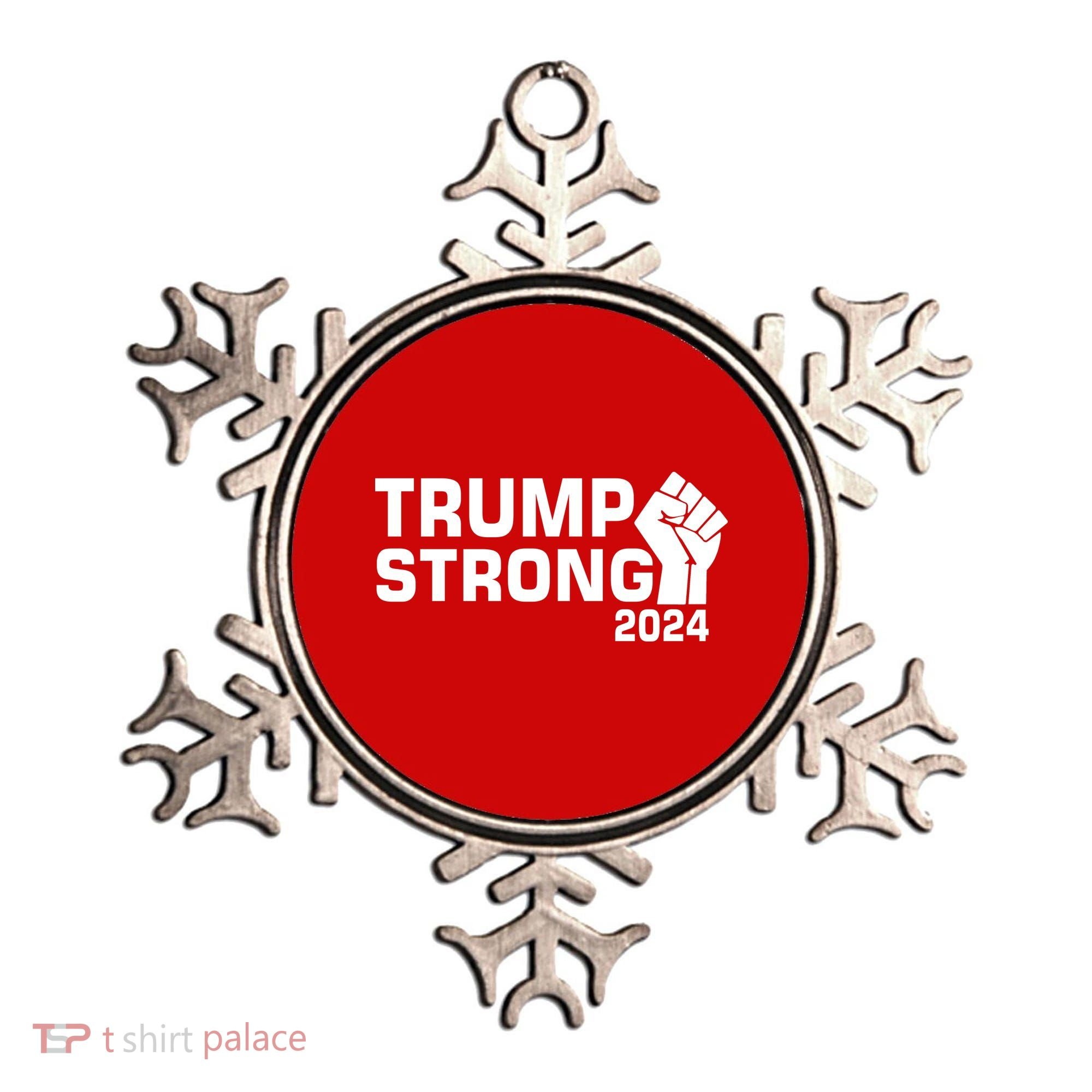 Donald Trump Strong 2024 Ornament