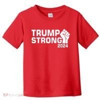 Donald Trump Strong 2024 Toddler T-Shirt thumb 0