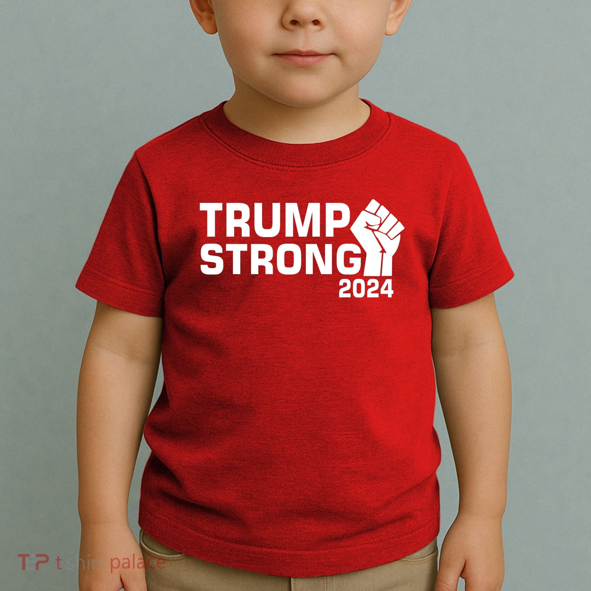 Donald Trump Strong 2024 Toddler T-Shirt