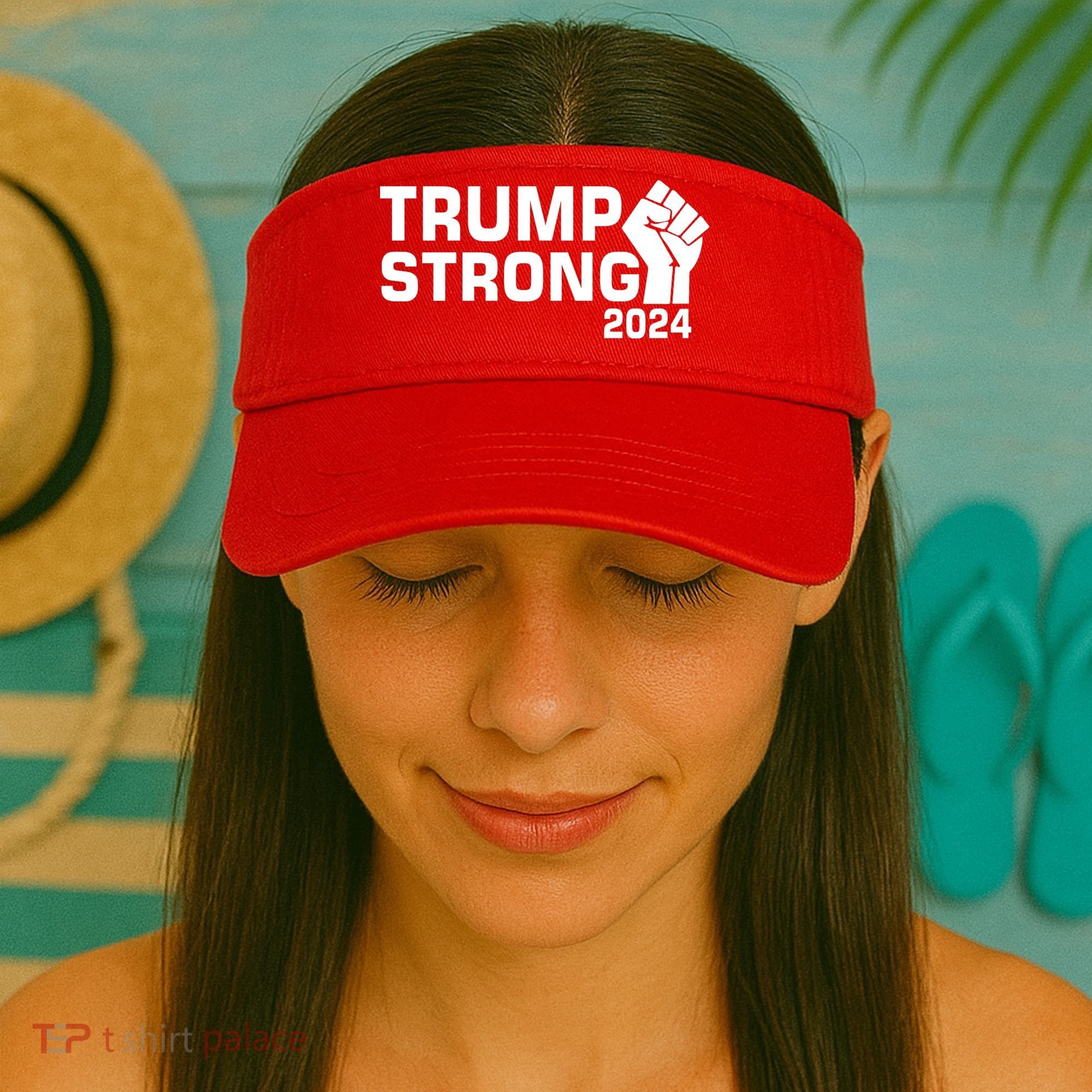 Donald Trump Strong 2024 Visor