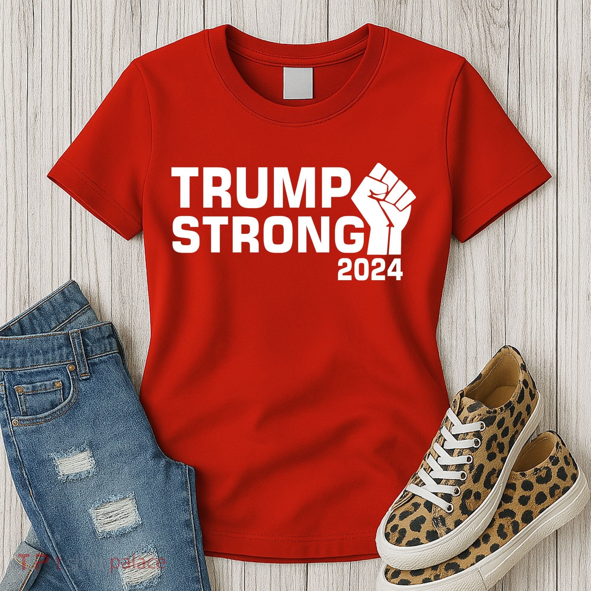 Donald Trump Strong 2024 Women's T-Shirt