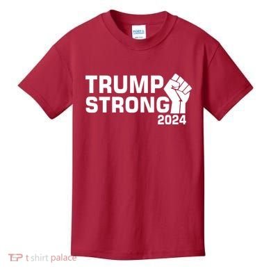 Donald Trump Strong 2024 Kids T-Shirt