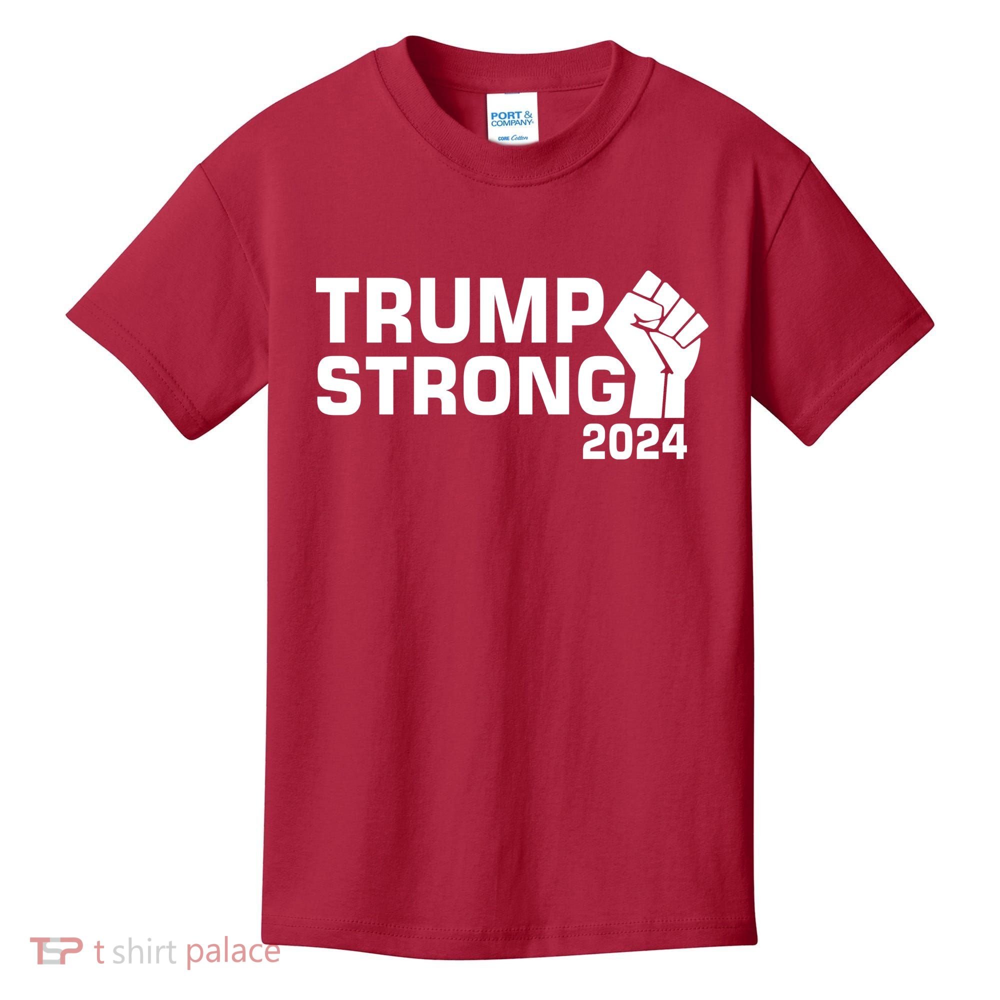 Donald Trump Strong 2024 Kids T-Shirt