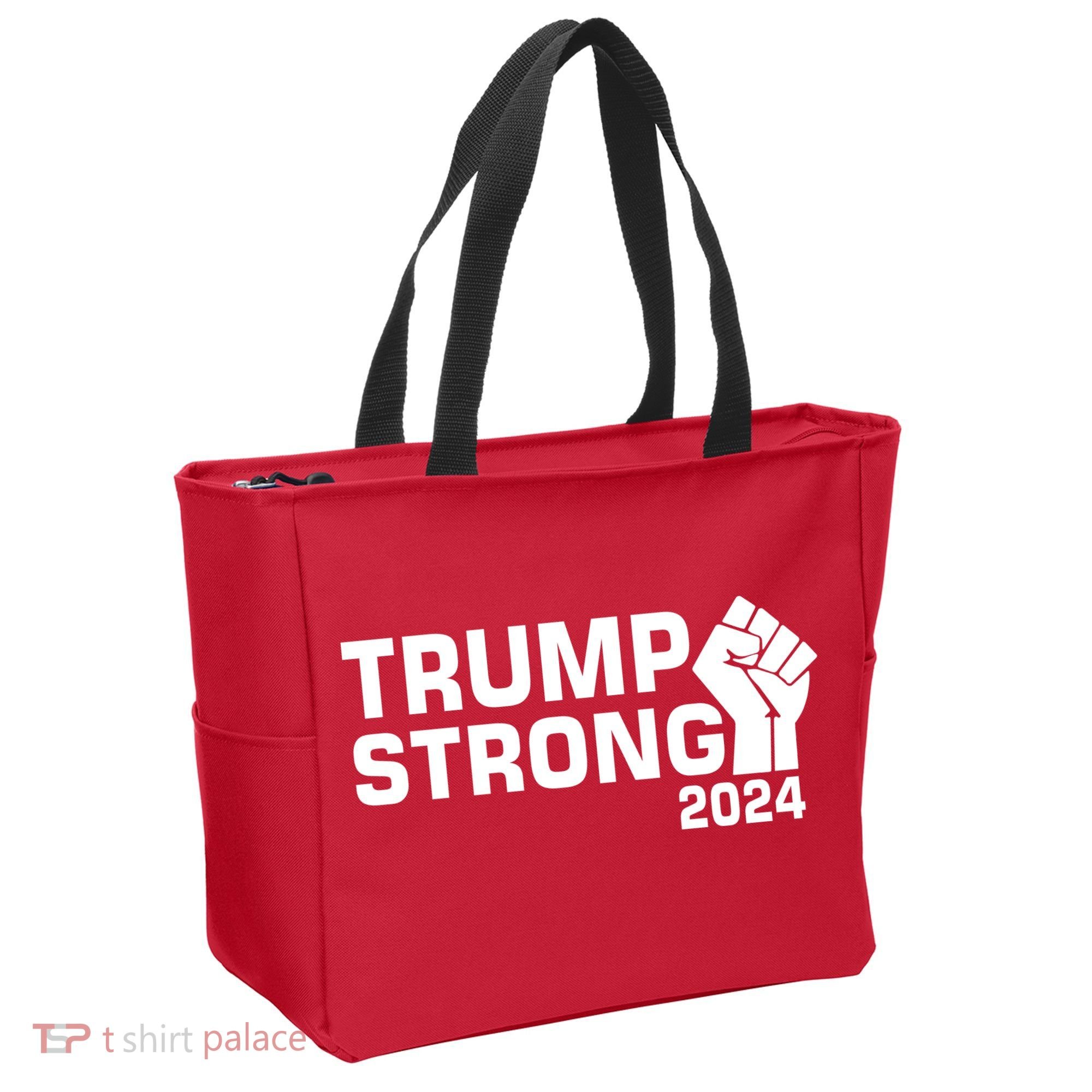 Donald Trump Strong 2024 Tote Bag