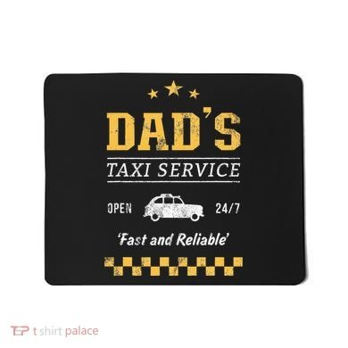 DadS Taxi Service Mousepad