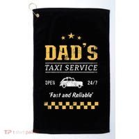 DadS Taxi Service Golf Towel thumb 0