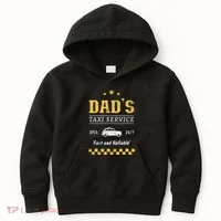 DadS Taxi Service Kids Hoodie thumb 0